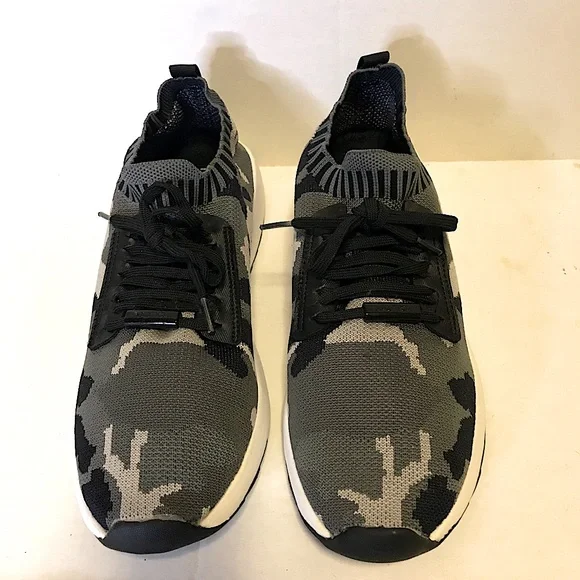 Nautica Slip On Knit Camouflage Sneakers Women Sz 9.5 Great Condition - Picture 2 of 14